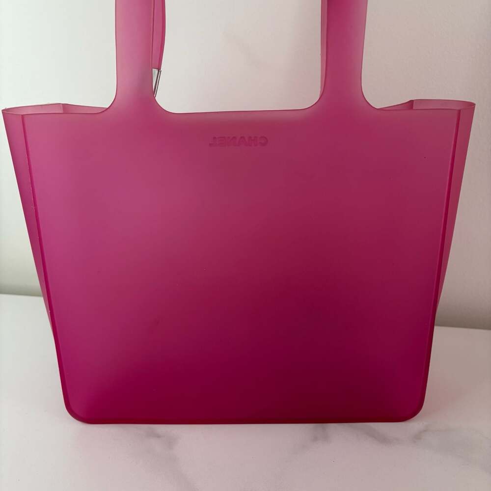 Chanel Pink Jelly Tote Bag - Picture 12 of 12